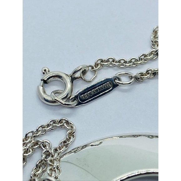 Tiffany & Co Frank Ghery Morph Necklace 1.5" by 1.25" 16" - Picture 5 of 10
